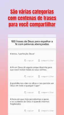 Frases de Deus - WAStickerApps android App screenshot 4